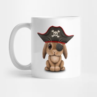 Cute Baby Bunny Pirate Mug